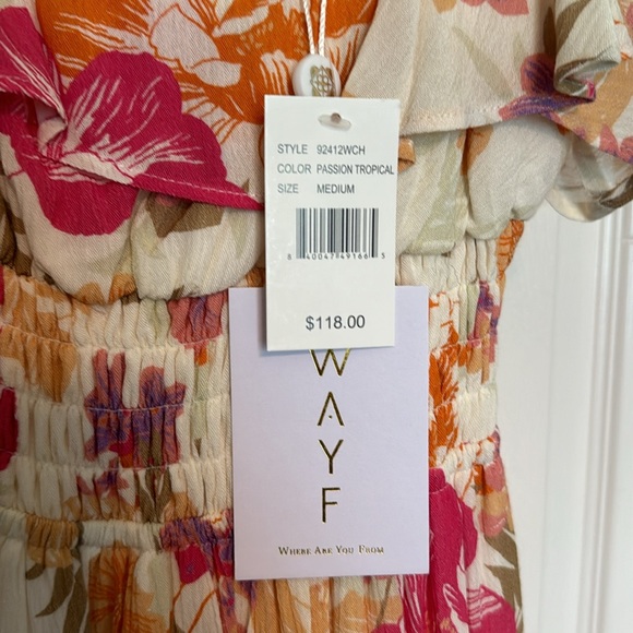 WAYF maxi dress NWT - Picture 4 of 6